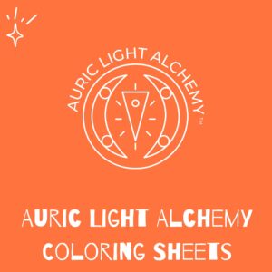 Auric Light Alchemy Coloring Sheets for Children